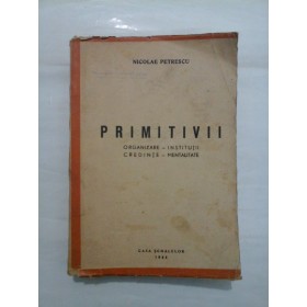 PRIMITIVII  -  NICOLAE PETRESCU